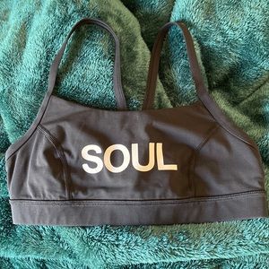 Soulcycle x Lululemon sports bra